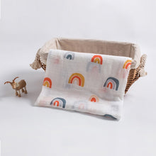 Load image into Gallery viewer, Muslin Tree Baby Blanket