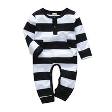Load image into Gallery viewer, Cotton Long Sleeve Romper