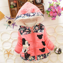 Load image into Gallery viewer, Panda hooded Kids Coat
