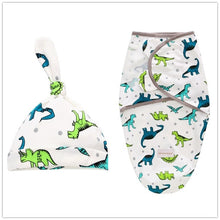 Load image into Gallery viewer, Baby Swaddle Blanket + Cap
