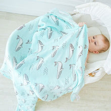 Load image into Gallery viewer, Newborn Multi-use  Cotton Blanket
