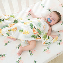 Load image into Gallery viewer, Muslin Tree Baby Blanket
