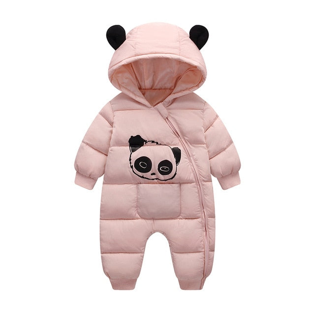 Cute Panda Baby  Hooded