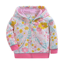 Load image into Gallery viewer, Floral Outerwear Toddler Clothing
