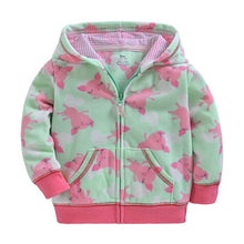 Load image into Gallery viewer, Floral Outerwear Toddler Clothing
