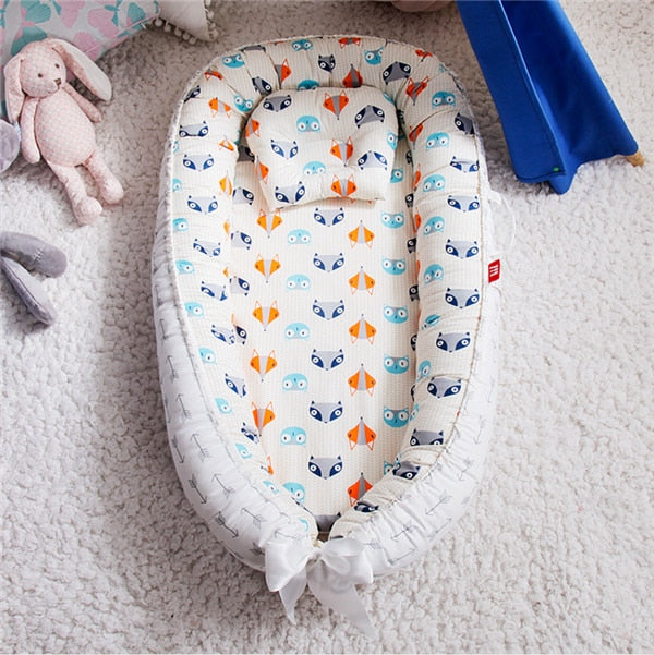 Baby Nest Bed with Cushion