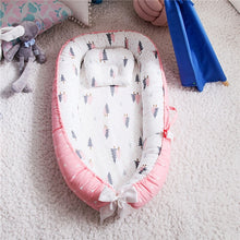 Load image into Gallery viewer, Baby Nest Bed with Cushion
