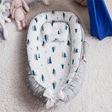 Load image into Gallery viewer, Baby Nest Bed with Cushion
