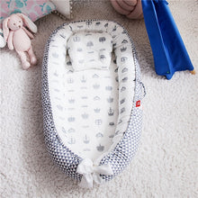 Load image into Gallery viewer, Baby Nest Bed with Cushion
