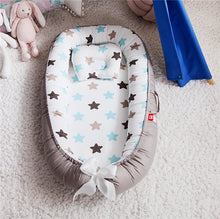 Load image into Gallery viewer, Baby Nest Bed with Cushion
