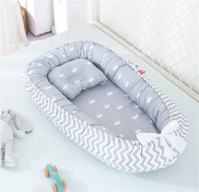 Load image into Gallery viewer, Baby Nest Bed with Cushion
