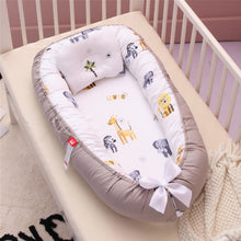 Load image into Gallery viewer, Baby Nest Bed with Cushion
