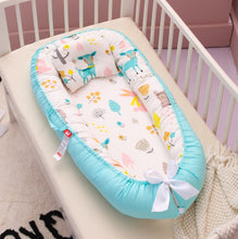 Load image into Gallery viewer, Baby Nest Bed with Cushion

