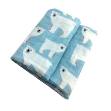 Load image into Gallery viewer, Newborn Organic Cotton Baby Blanket

